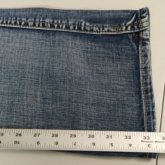 MAURICES JENNA, BOOTCUT, MIDRISE, SIDE LEG VENT, LIGHTLY DISTRESSED, LONG, JEANS - Picture 10 of 16